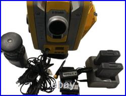 Trimble S5 3 Robotic Total Station DR Plus Prism Active Tracking with 2 Batteries