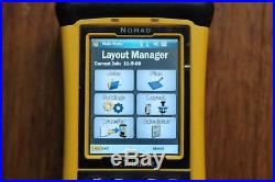 Trimble TDS Nomad Robotic Total Station Collector with LM80 Layout for RTS BIM MEP