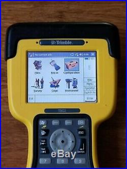 Trimble TSC2 Glonass GPS Total Station Data Collector with Survey Controller 12.50