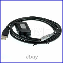 USB 5 pin Data Download Cable GEV267 for Leica Viva Total Station to Computer