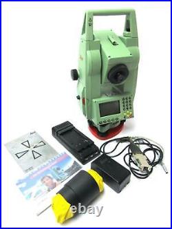 Used Leica TCR703 Total station Includes 1x Hard case 1x Charger 1x Battery