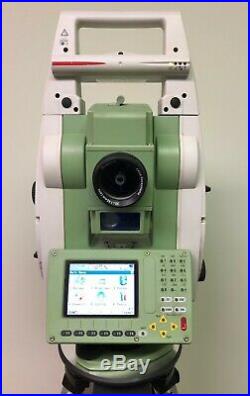 Used Leica TS12 P 2 R400 Robotic Total Station with CS15 Data Collector