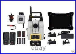 Used Leica iCR70 5 Robotic Total Station Kit with CC200 10 Tablet iCON & AP20