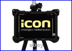 Used Leica iCR70 5 Robotic Total Station Kit with CC200 10 Tablet iCON & AP20