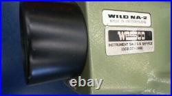 Vintage Wild Heerbrugg Leica NA2 132391 Surveying Level