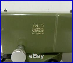 Vintage Wild Heerbrugg Leica NA2 Surveying Level Equipment Precise Level #5