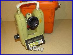 ++ WILD HEERBRUGG LEICA T3000 T 3000 TOTAL STATION With CASE