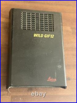 Wild Heerbrugg GTS5 Keyboard for Distomat + GTS3F Keyboard AND Leica Wild GIF12