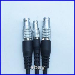 Y cable GEV186 (734697) connect with Leica total station to TCPS modem battery